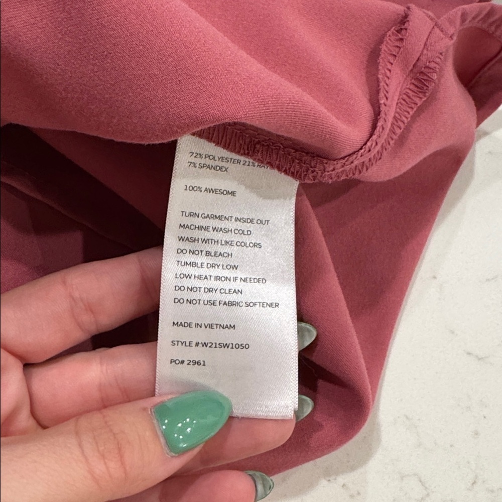 Rare figs breast cancer edition scrub top - Picture 7 of 7